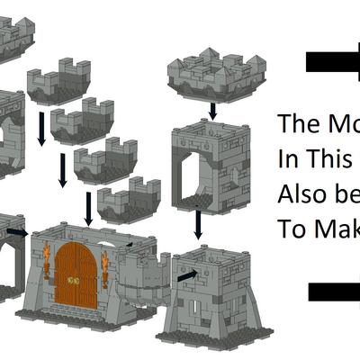 Lego Ideas Kingdoms Modular Castle Creator