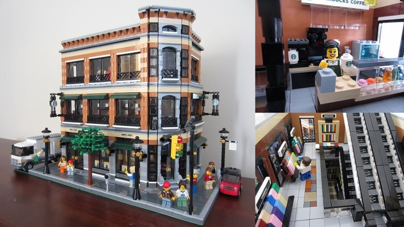 Lego Ideas Barnes Noble And Starbucks Store