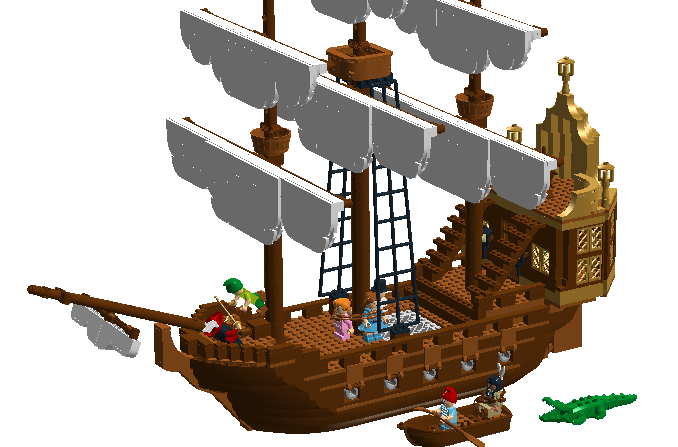 Lego pirate cheap ship ideas