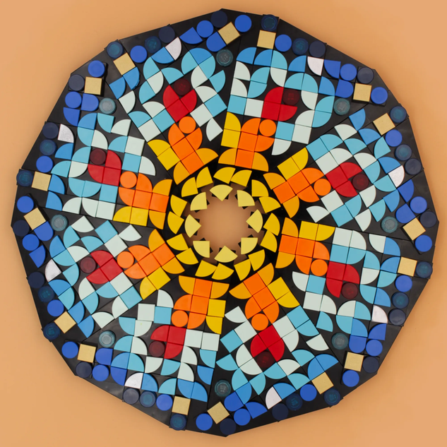 LEGO IDEAS - Mosaics - Solar Mosaic