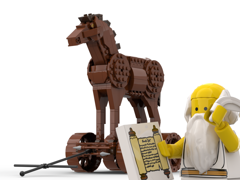 Lego store war horse