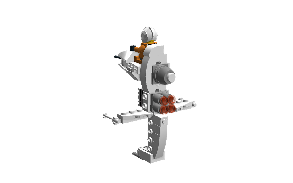 LEGO IDEAS Star Wars b wing microfighter