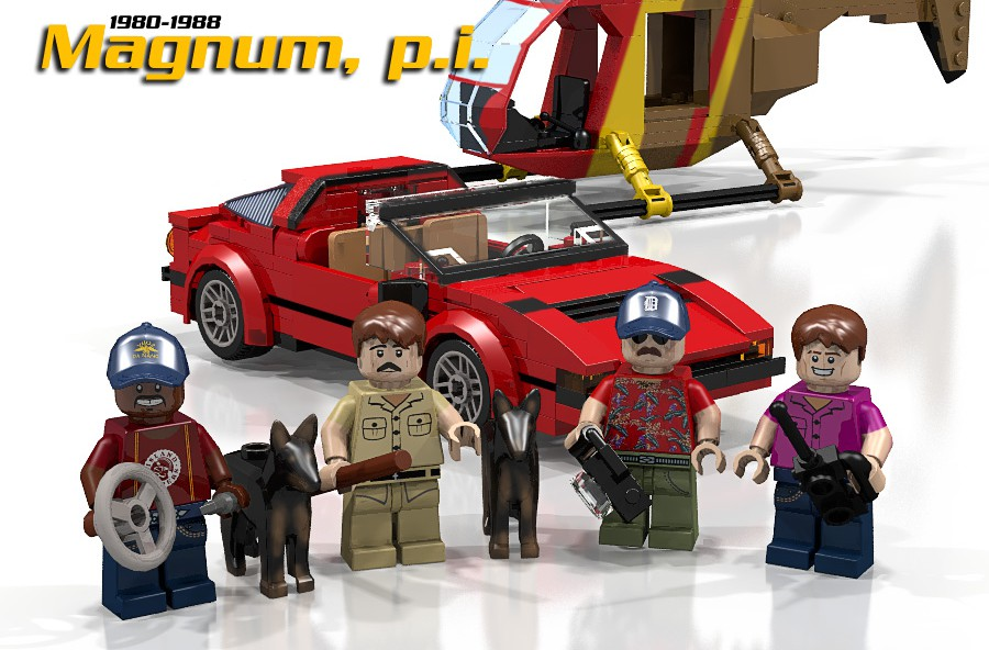 LEGO IDEAS Magnum P.I. Original TV Series