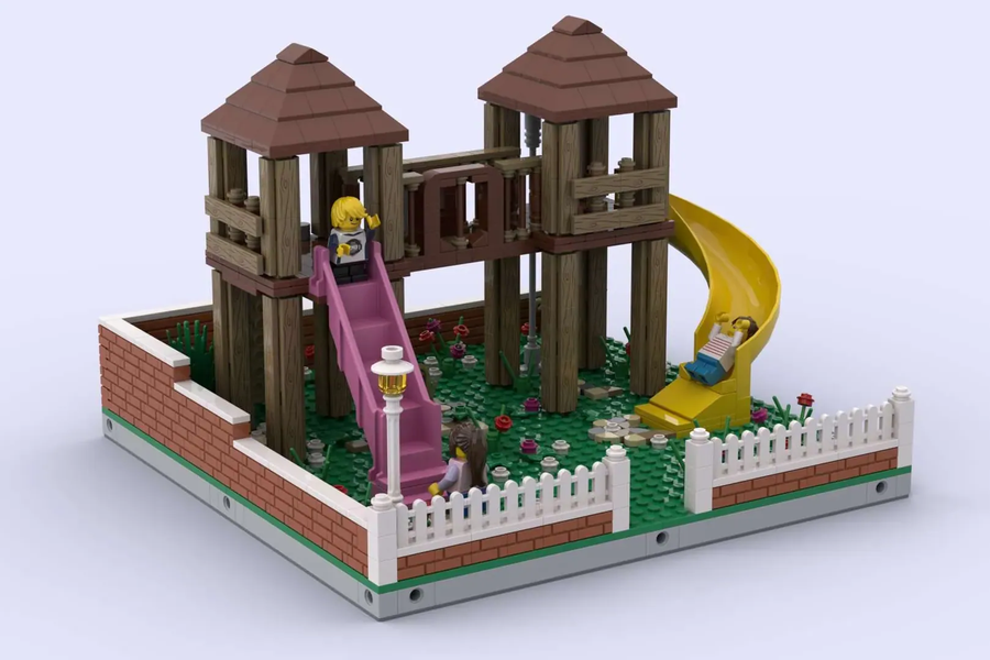 LEGO IDEAS Minecraft Roller coaster