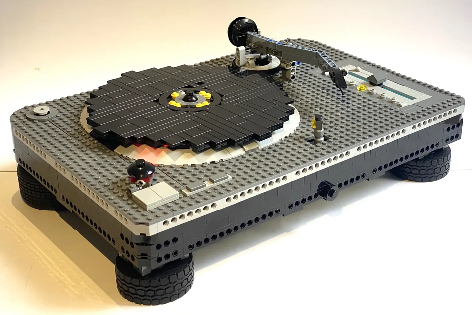 Lego turntable sale piece