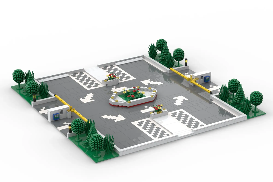 Lego best sale road ideas