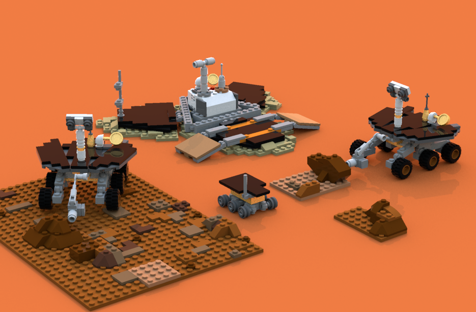 LEGO IDEAS Mars Rovers