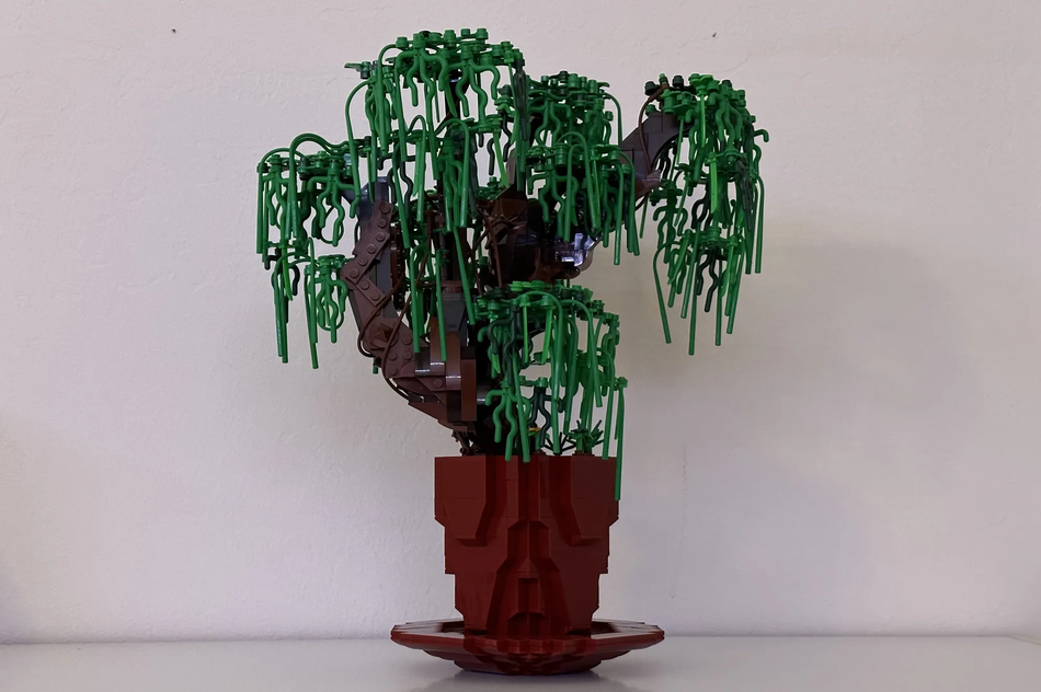 LEGO IDEAS Weeping Tree Potted Plant