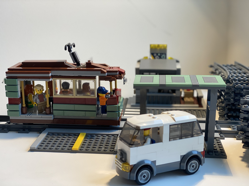 Lego best sale cable car