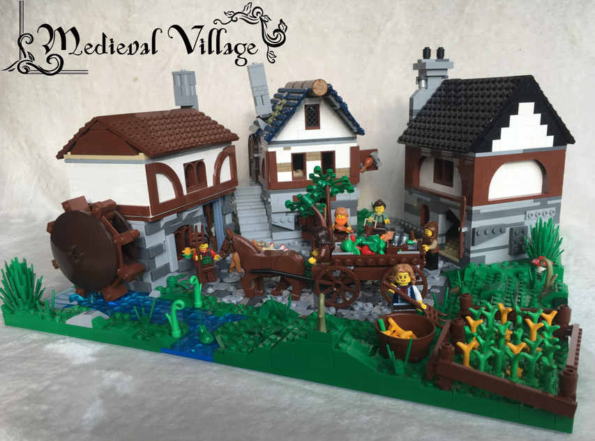 Building a Lego Medieval Village: Volume One