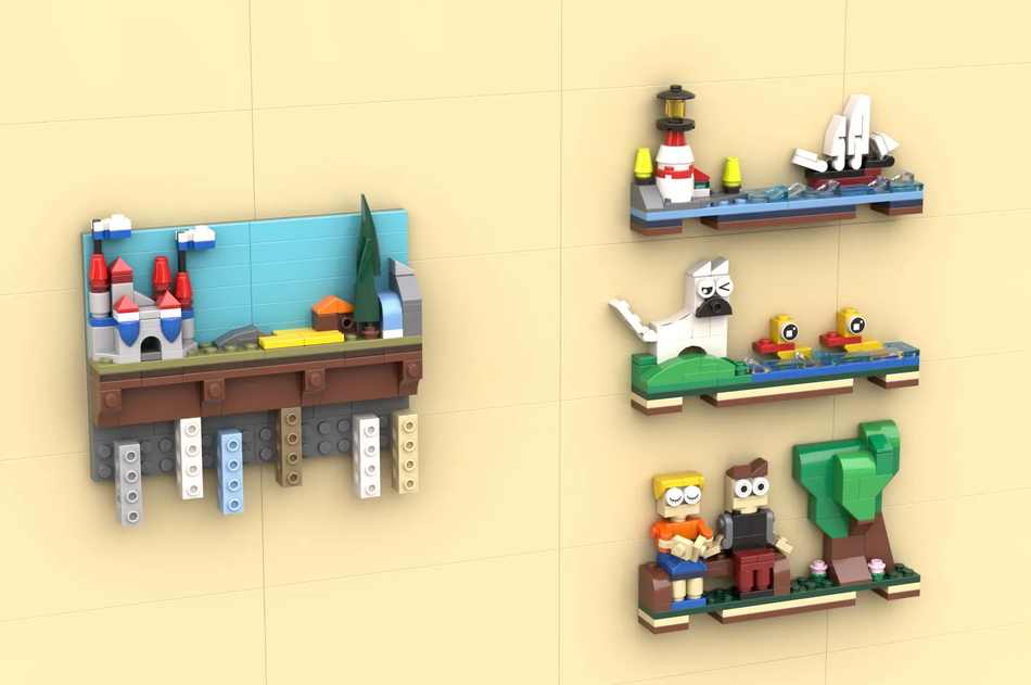 Key holder lego shop