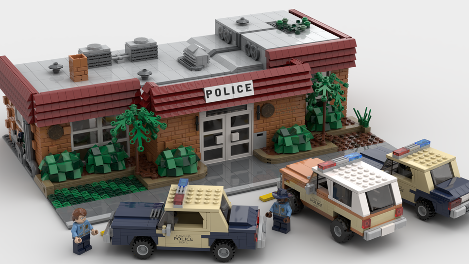 LEGO IDEAS Iconically Stranger Things Hawkins Police Department