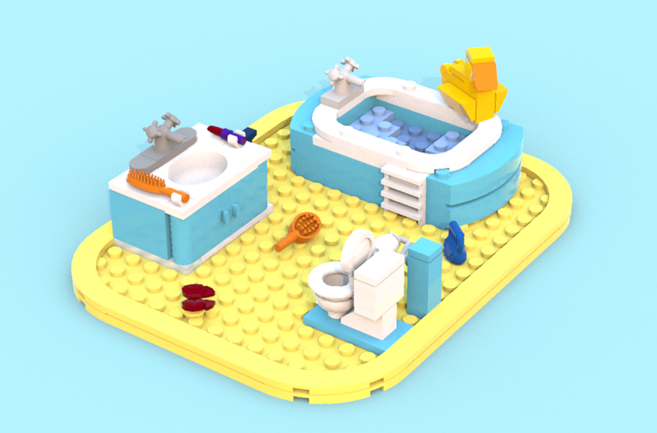 LEGO IDEAS - The LEGO Toilet