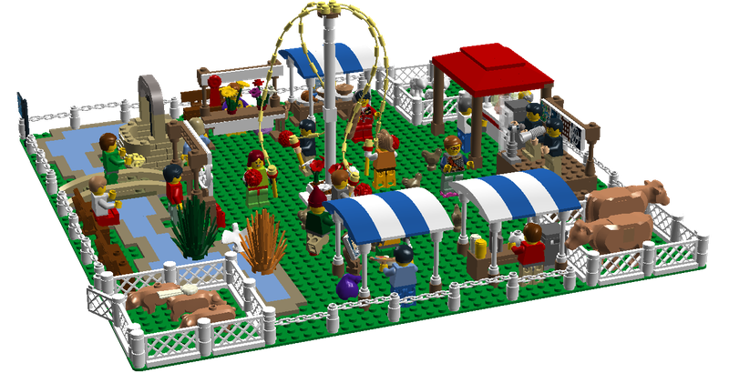 lego fairground moc