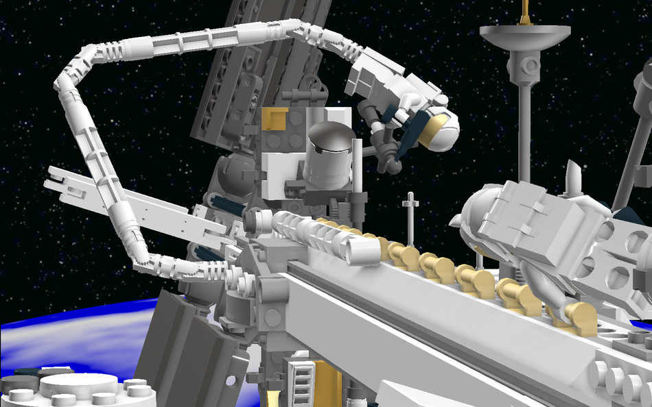 Iss lego space online station