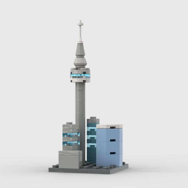 Cn tower hot sale lego set