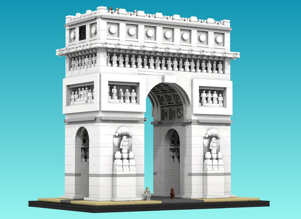 arc de triomphe lego set