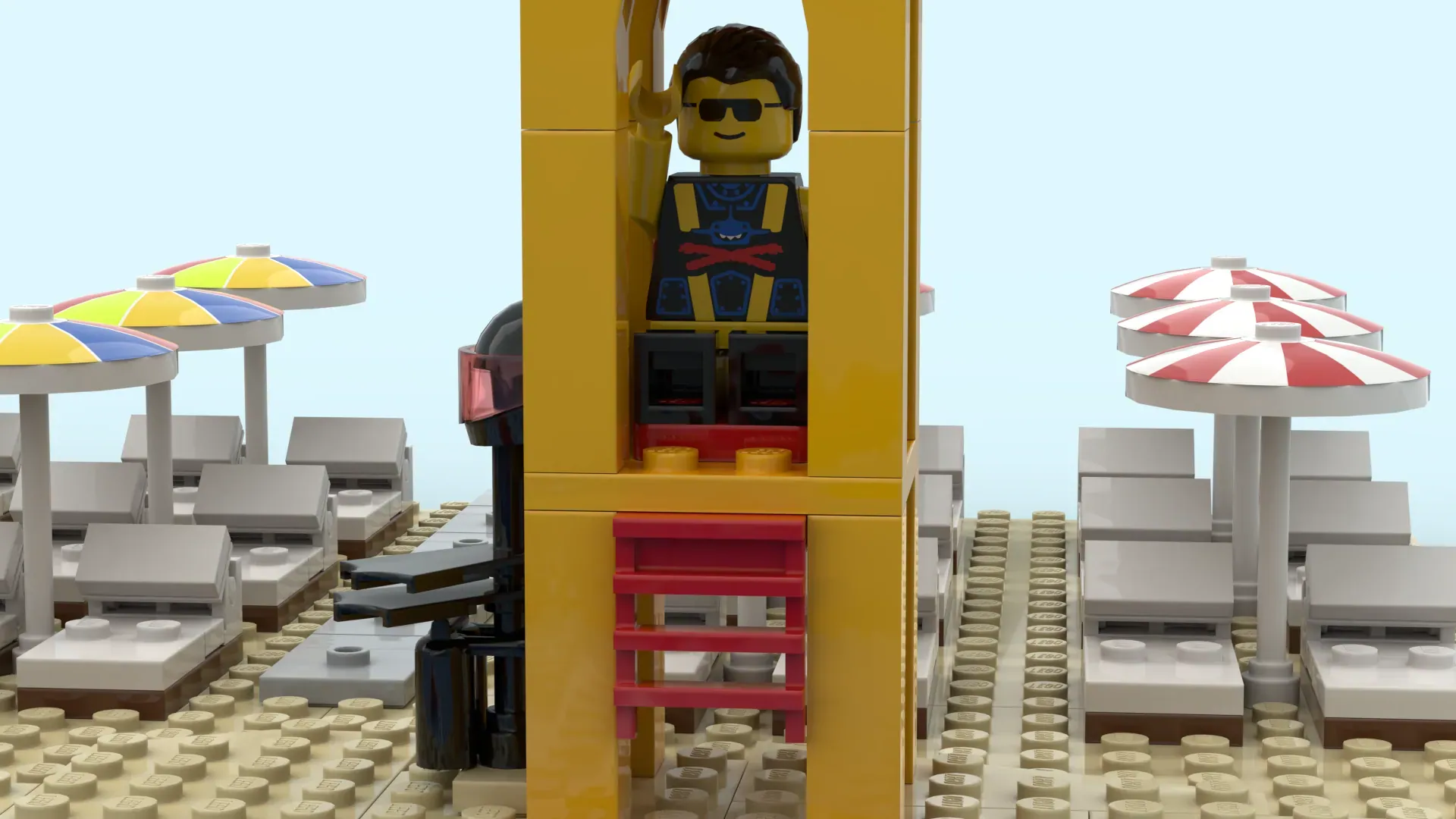 Unlikely Holiday at the Seaside | LEGO® Ideas