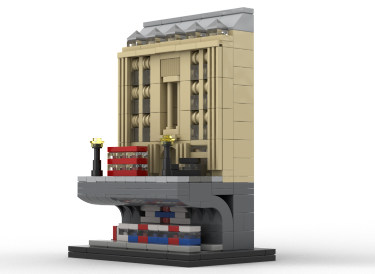 LEGO IDEAS - Mini City Diorama: London With Undergound Station!