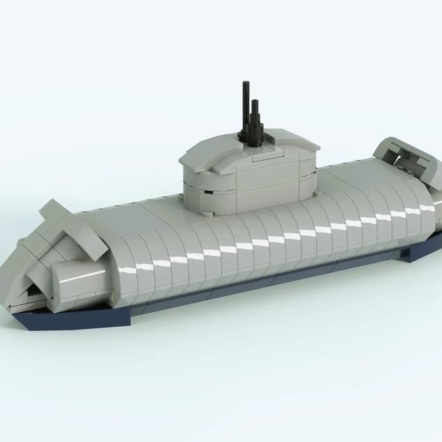 Lego typhoon class discount submarine