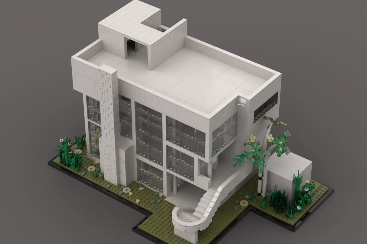 模型製作用品 Richard Meier Smith House Smith House of Richard Meier | LEGO® Ideas