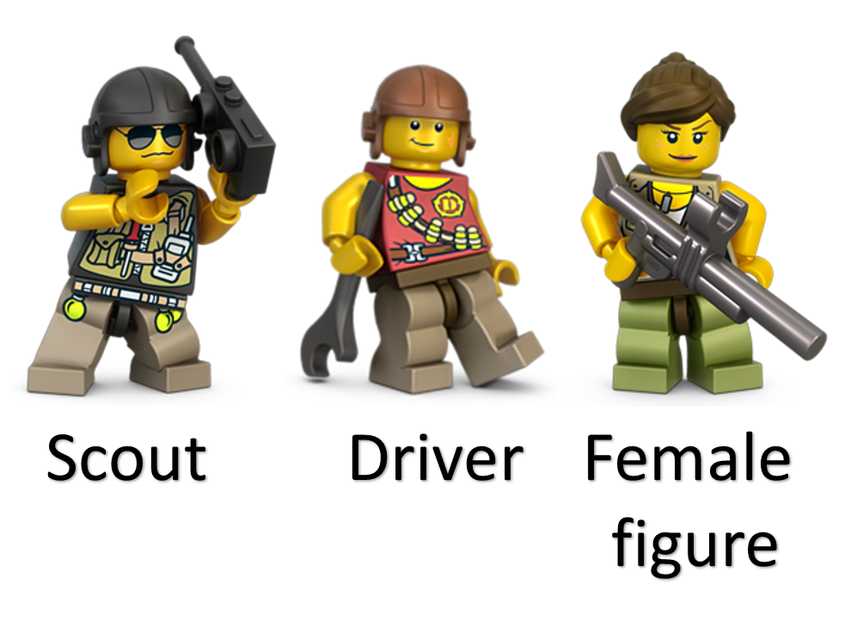 Lego dino online minifigures