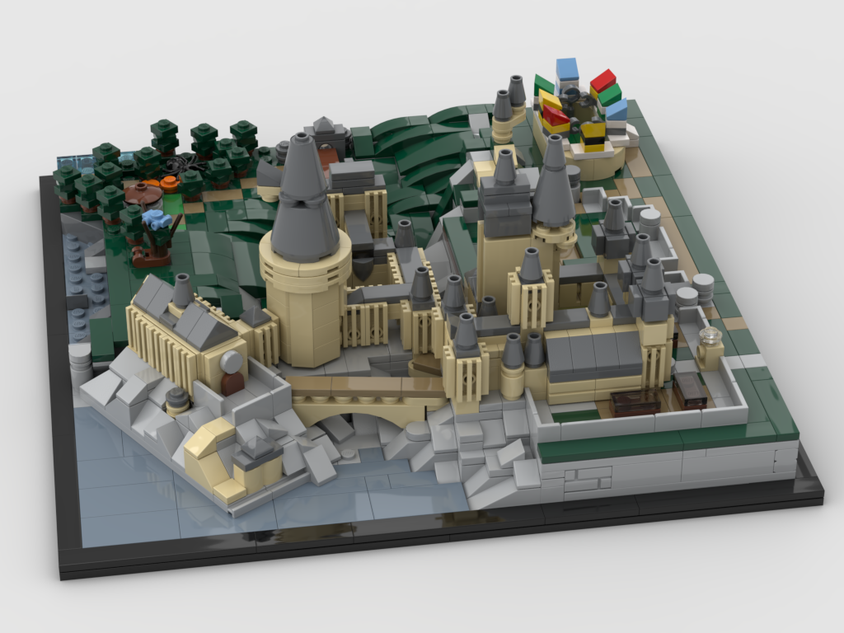 LEGO IDEAS - Magical Builds of the Wizarding World - HOGWARTS CASTLE