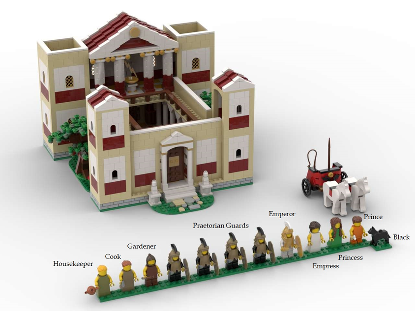 Lego store roman emperor