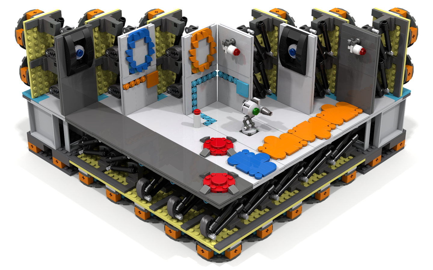 Portal 2 lego скачать фото 106