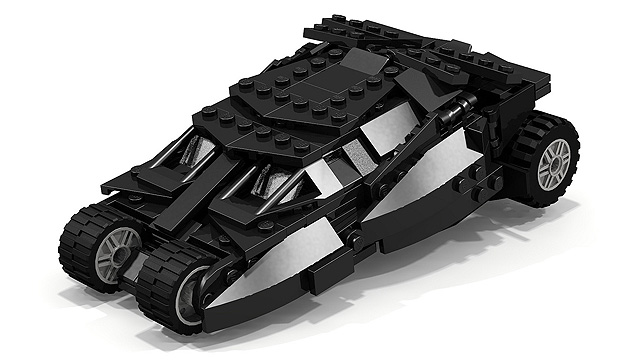 I Turned the LEGO Batmobile into a TANK! 