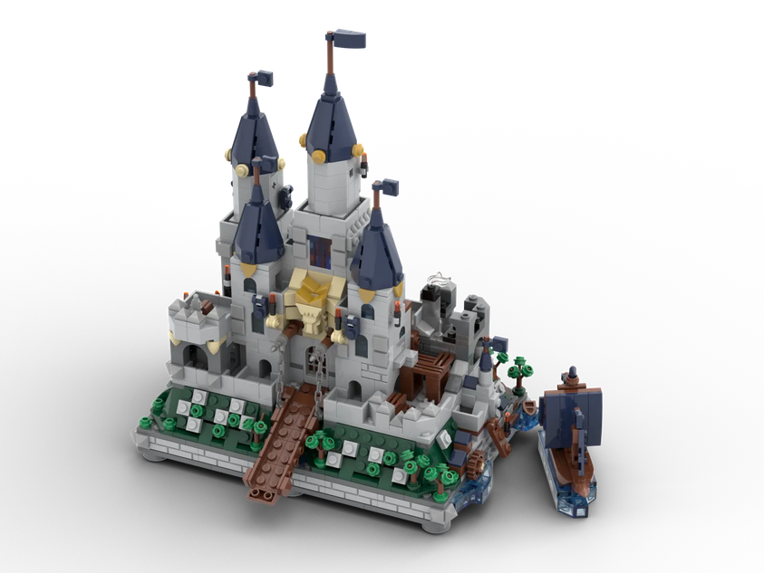 LEGO IDEAS - 90th Anniversary: Micro-Scale Celebrations! - Microscale  Yellow Castle