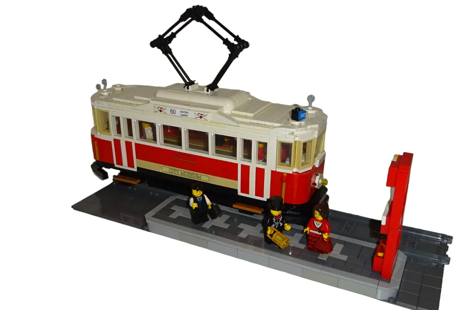 Lego 2024 city tram