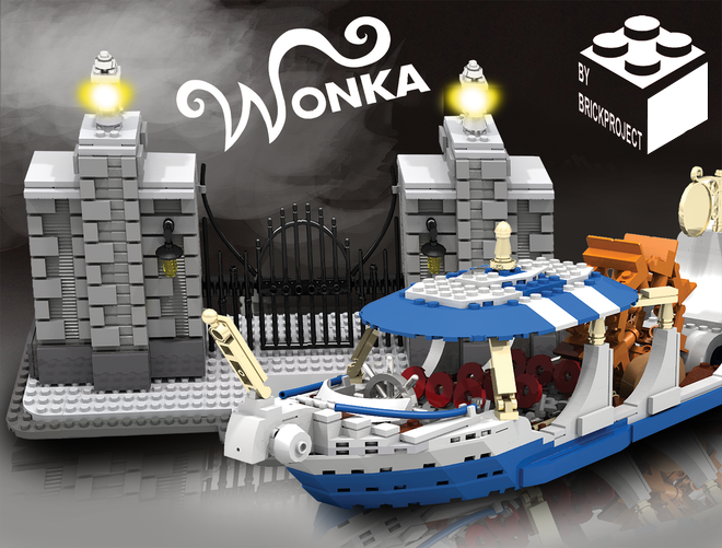 Lego Ideas Willy Wonka And The Chocolate Factory