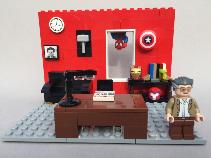 LEGO IDEAS - Stan Lee's Office