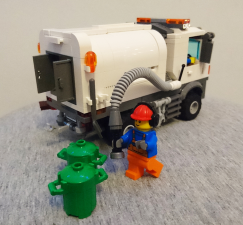 lego ideas garbage truck