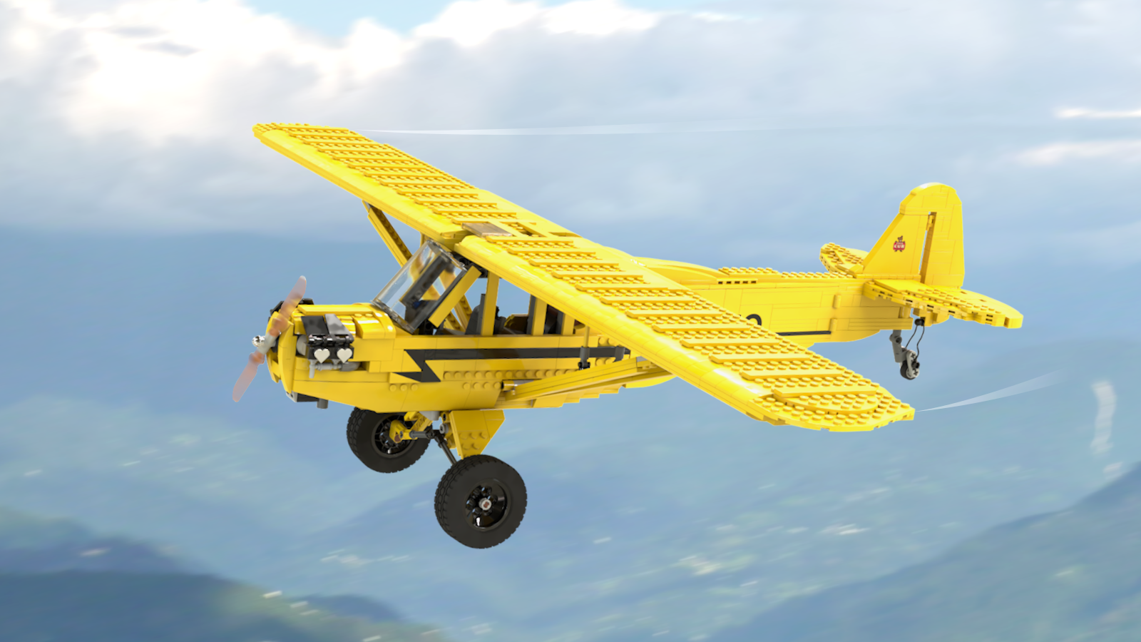 LEGO IDEAS Piper J 3 Cub 1946