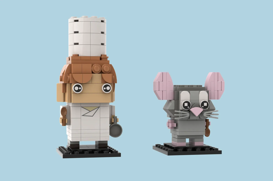 LEGO IDEAS From the Kitchen to Bricks Linguini Remy BrickHeadz