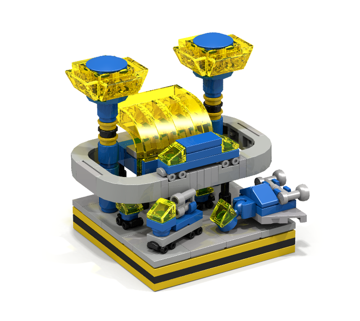 Lego micro hot sale space