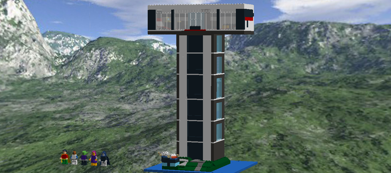 lego titans tower
