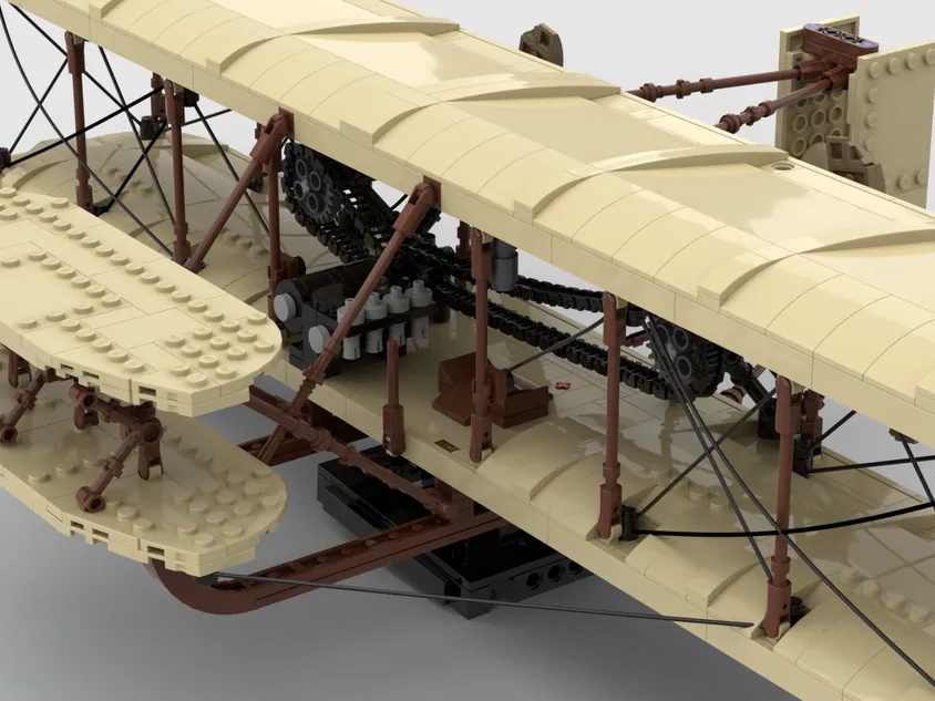 LEGO Ideas Wright Flyer Achieves 10,000 Supporters - The Brick Fan