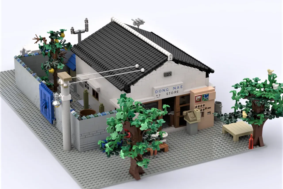 Lego ideas ruined house hot sale