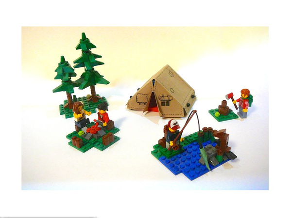 lego camping set