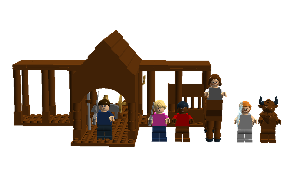 LEGO IDEAS - Camp Half-Blood Cabins