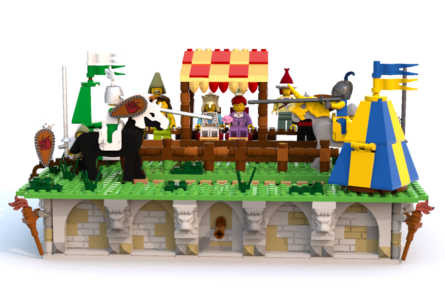 LEGO IDEAS Working Knight Joust