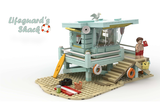 lego lifeguard tower