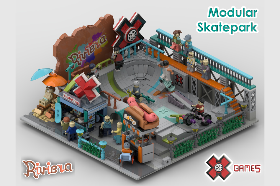 Lego skate park discount ideas