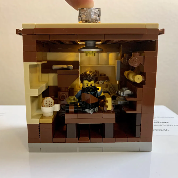 lego nativity scene set