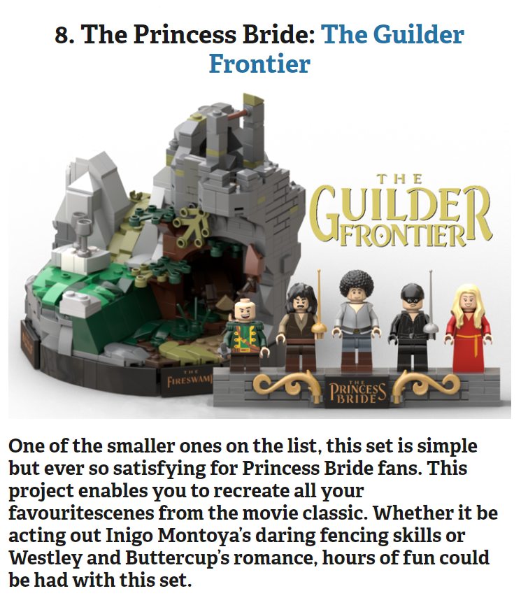 Lego discount princess bride