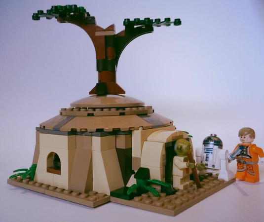 yoda's house lego set