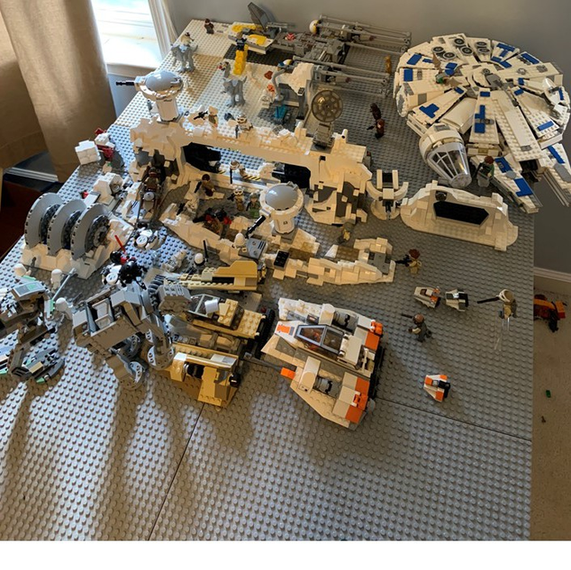 Battle of hoth on sale lego set